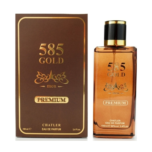 Chatler 585 Gold Premium Men - Eau de Parfum fur Herren 100 ml