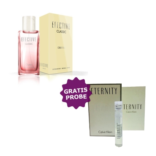 Chatler Efective Classic - Eau de Parfum 100 ml, Probe Calvin Klein Eternity Woman