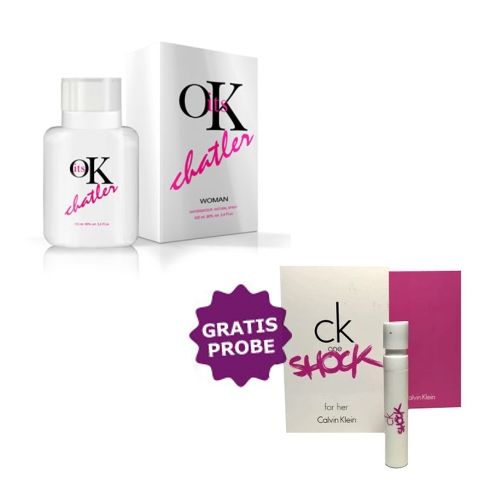 Chatler its OK - Eau de Parfum 100 ml, Probe Calvin Klein One Shock Her
