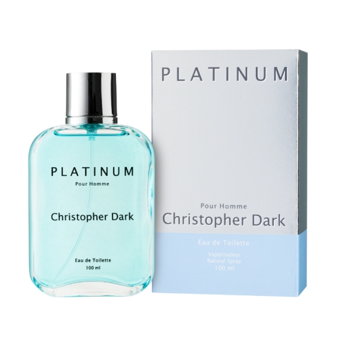 Christopher Dark Platinum Men - Eau de Parfum 100 ml, Probe Azzaro Chrome