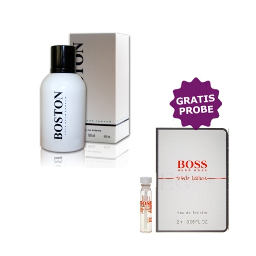 Cote Azur Boston White Man - Eau de Parfum 100 ml, Probe Hugo Boss In Motion White