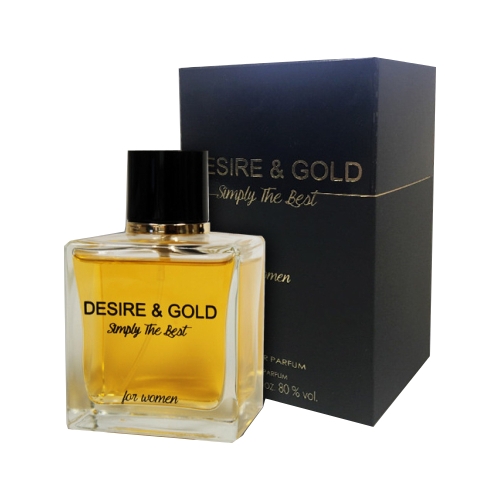 Cote Azur Desire & Gold Simply The Best - Eau de Parfum fur Damen 100 ml