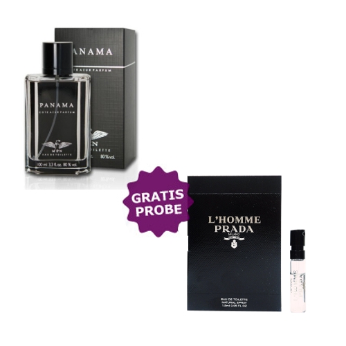 Cote Azur Panama Men - Eau de Parfum 100 ml, Probe Prada L'Homme