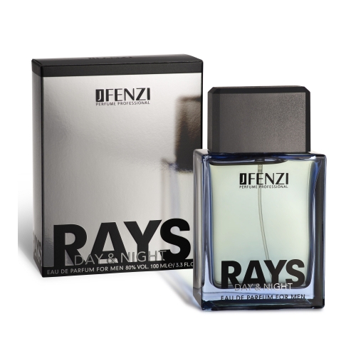 JFenzi Day & Night Rays - Eau de Parfum fur Herren 100 ml