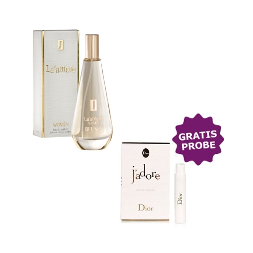 JFenzi La Amore - Eau de Parfum 100 ml, Probe Dior Jadore