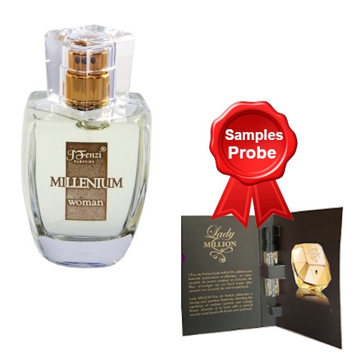 JFenzi Millenium Woman - Eau de Parfum 100 ml, Probe Paco Rabanne Lady Million