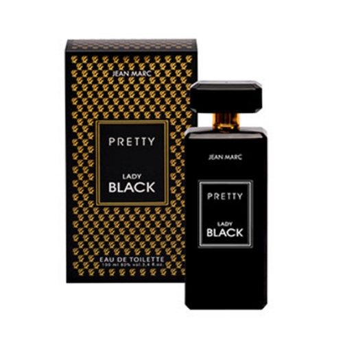 Jean Marc Pretty Lady Black - Eau de Toilette for Women 100 ml