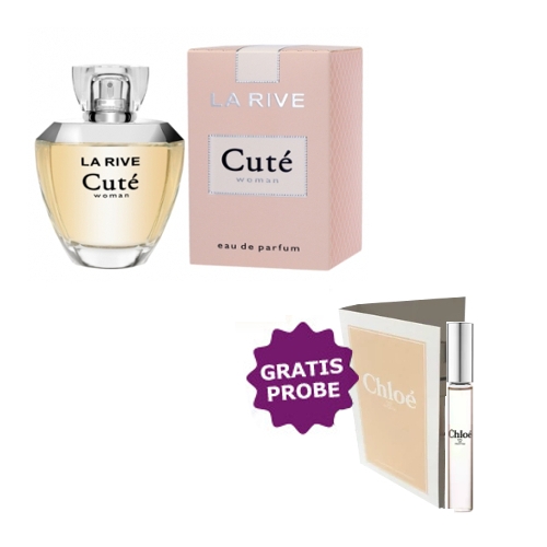 La Rive Cute - Eau de Parfum 90 ml, Probe Chloe Eau de Toilette