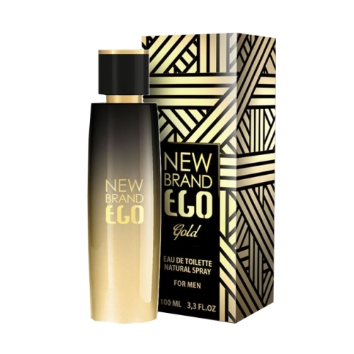 New Brand Ego Gold - Eau de Toilette fur Herren 100 ml