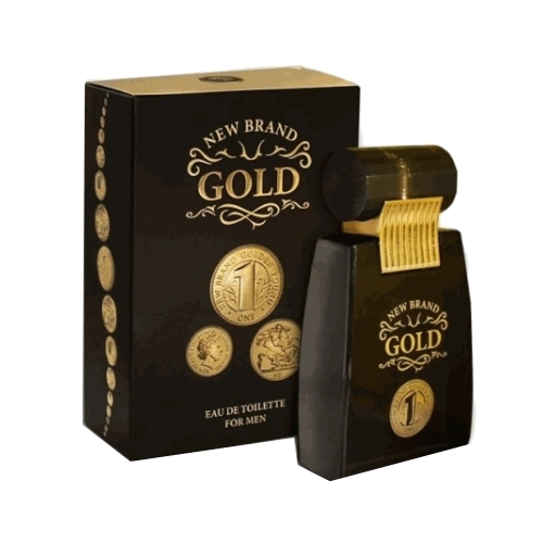 New Brand Gold For Men - Eau de Toilette fur Herren 100 ml