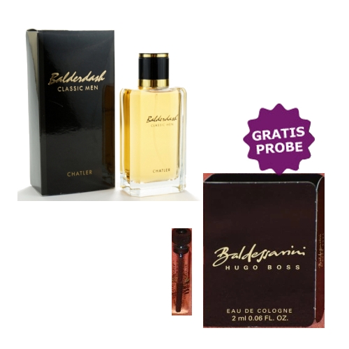 Chatler Balderdash Classic - Eau de Parfum 100 ml, Probe Hugo Boss Baldessarini
