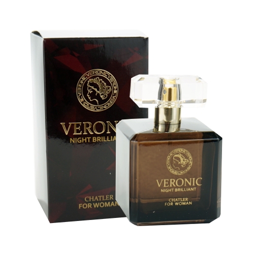 Chatler Veronic Night Brilliant - Eau de Parfum 100 ml, Probe Versace Crystal Noir
