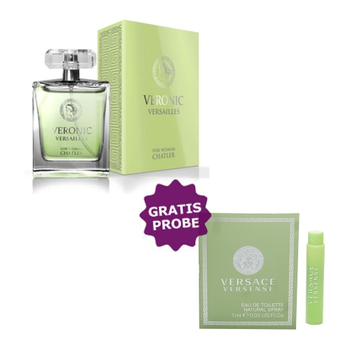 Chatler Veronic Versailles - Eau de Parfum 100 ml, Probe Versace Versense