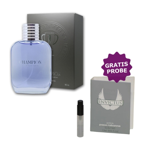 Cote Azur Champion - Eau de Parfum 100 ml, Probe Paco Rabanne Invictus
