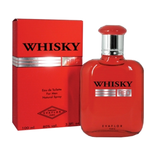 Evaflor Whisky Red - Eau de Toilette fur Herren 100 ml