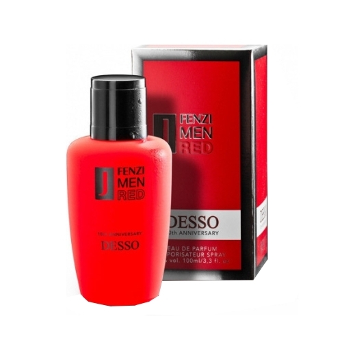 JFenzi Desso Red Men - Eau de Parfum fur Herren 100 ml