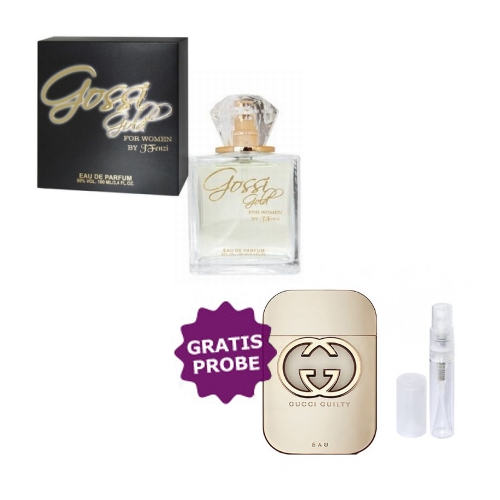 JFenzi Gossi Gold - Eau de Parfum 100 ml, Probe Gucci Guilty