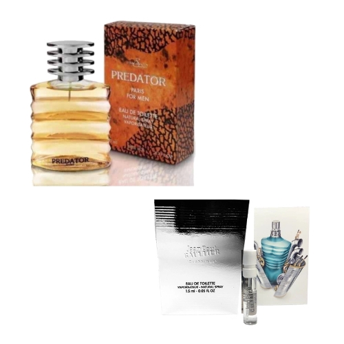 Fragrantia Secrets Predator - Eau de Parfum 100 ml, Probe Jean Paul Gaultier Le Male