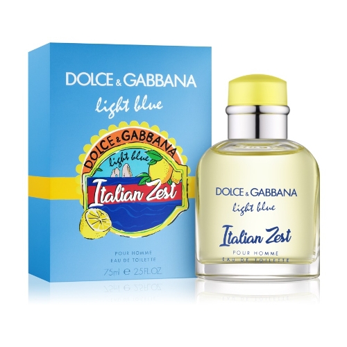 Dolce Gabbana Light Blue Italian Zest Homme - Eau de Toilette fur Herren 75 ml