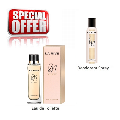 La Rive In Woman - Aktions-Set, Eau de Parfum, Deodorant