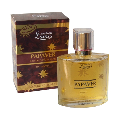 Lamis Papaver - Eau de Parfum fur Damen 100 ml, Probe Yves Saint Laurent Opium Women