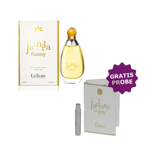 Luxure Jamila Funny - Eau de Parfum 100 ml, Probe Dior Jadore In Joy