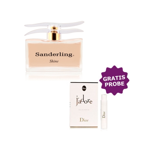 Paris Bleu Sanderling Shine - Eau de Parfum 100 ml, Probe Dior Jadore