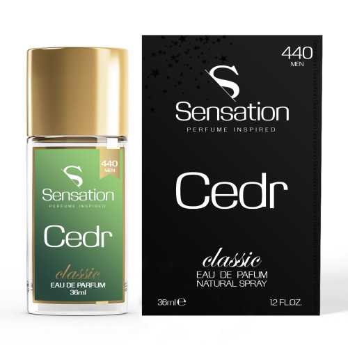 Sensation 440 Cedr - Eau de Parfum fur Herren 36 ml